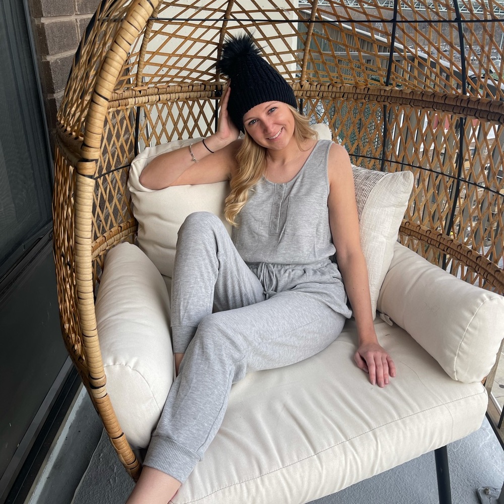 Thermal Grey Jumpsuit